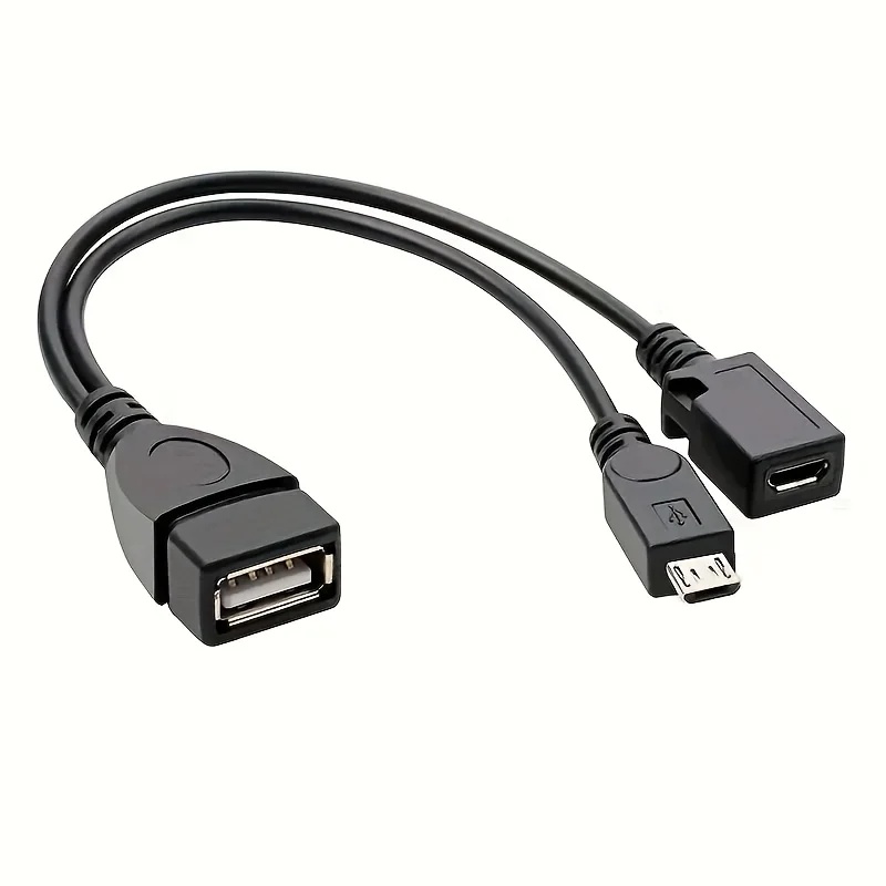 Tablet Tech Accessories - Adaptor Pemisah USB ke Micro USB