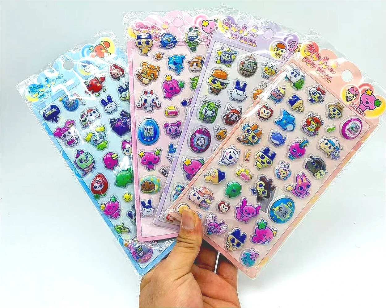 Tablet Cute Accessories - Stiker 3D Timbul Berongga yang Sedang