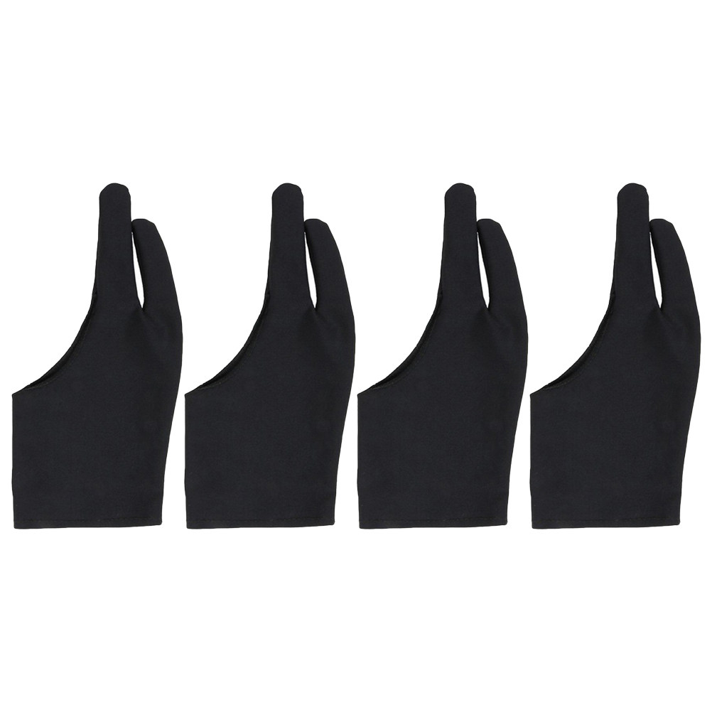 Drawing Glove Artist - 4 Pasang Sarung Tangan Spandeks Dua
