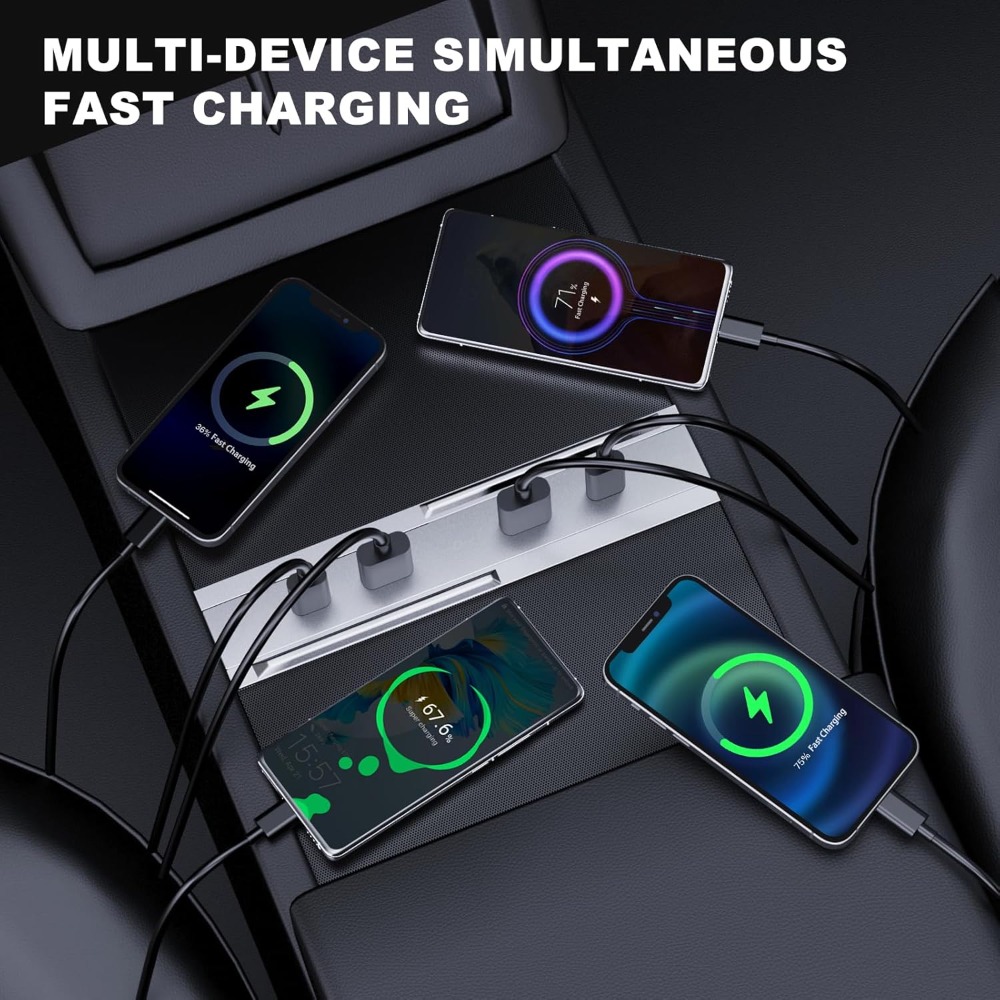 Aksesori Interior Untuk Tesla  - Usb Hub Type C ulasan dan harga