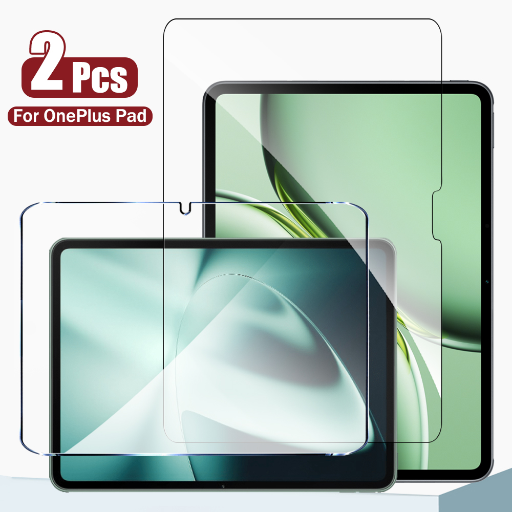 2 buah kaca Tempered 9H untuk  - Oneplus Tablet Accessories ulasan dan harga
