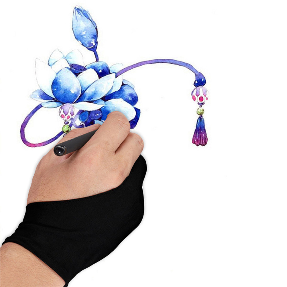 4 Pasang Sarung Tangan Spandek - Drawing Glove Artist ulasan dan harga